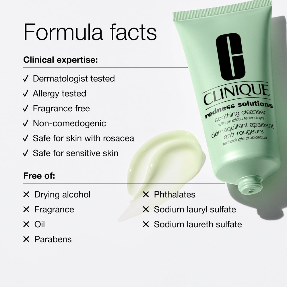 Redness Solutions Soothing Cleanser With Probiotic Technology