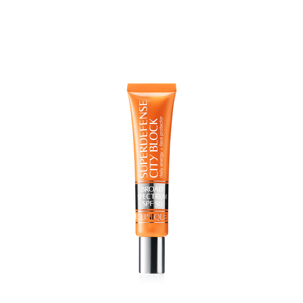 Superdefense™ City Block Broad Spectrum SPF 50 Daily Energy + Face Protector, 40.0 ml, Product Shot