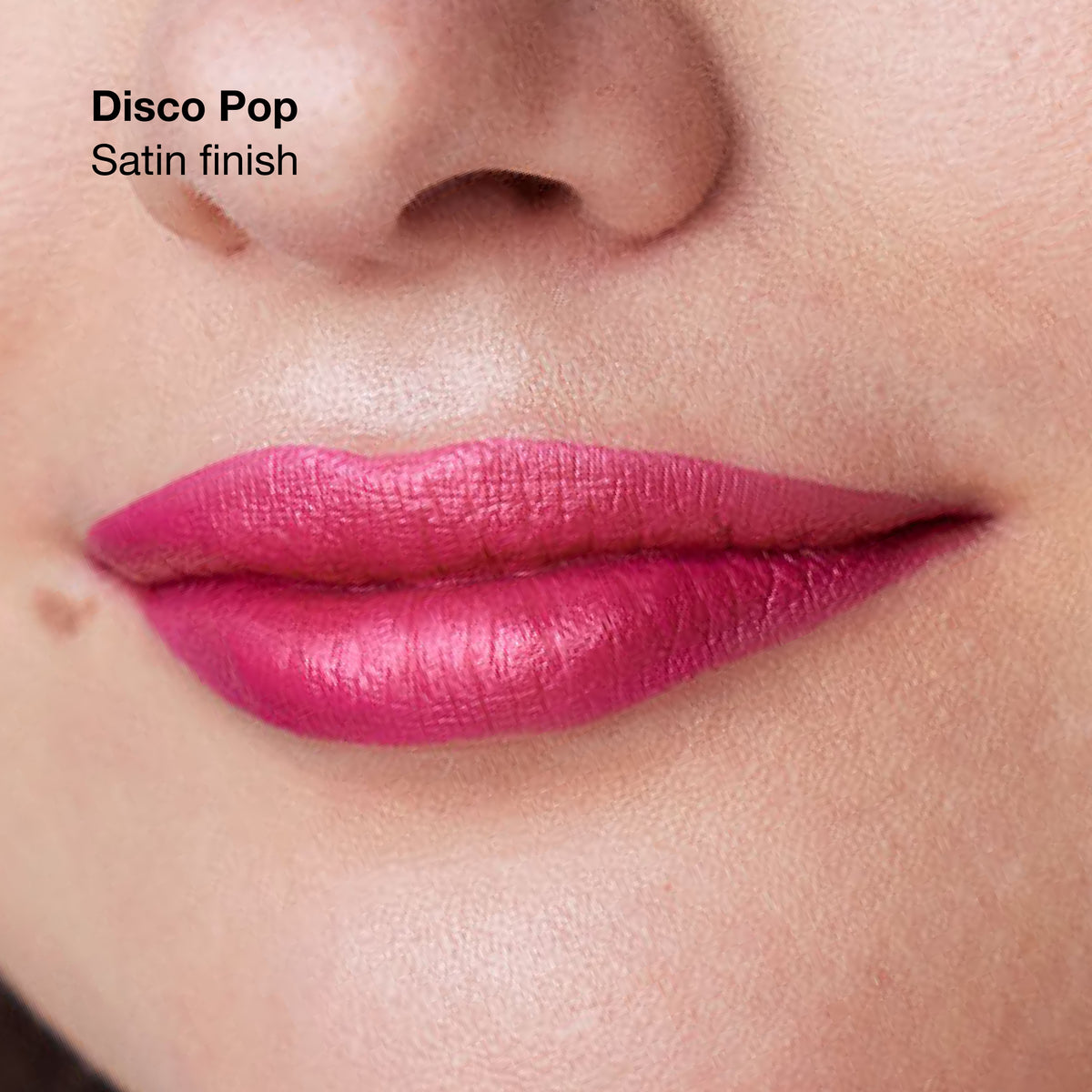 Clinique Pop™ Longwear Lipstick, 3.9 g, Disco Pop, Model, light