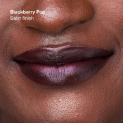Clinique Pop™ Longwear Lipstick, 3.9 g, Blackberry Pop, Model, deep