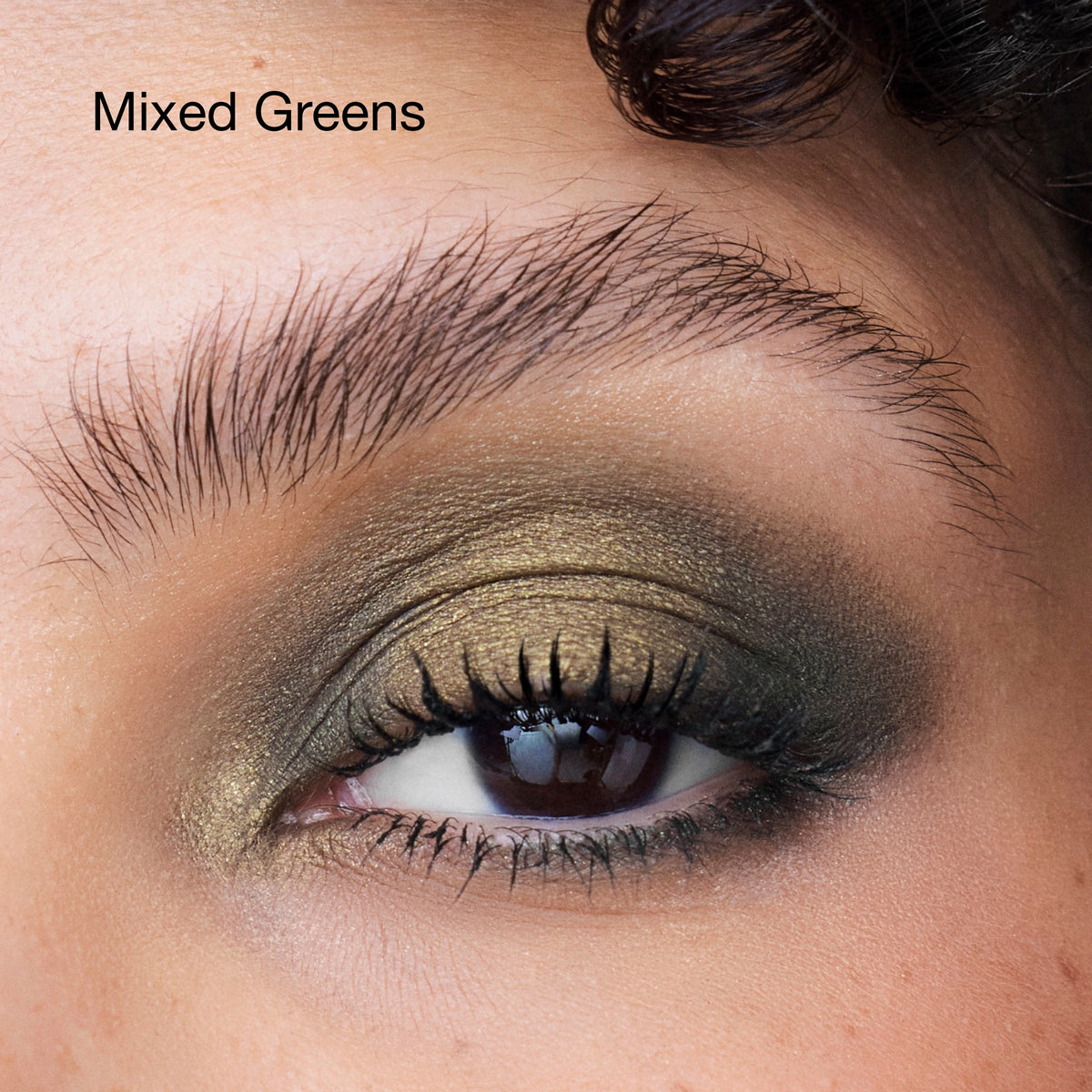 High Impact™ Shadow Play™ Shadow + Definer, 1.9 g, Mixed Greens, Model, medium