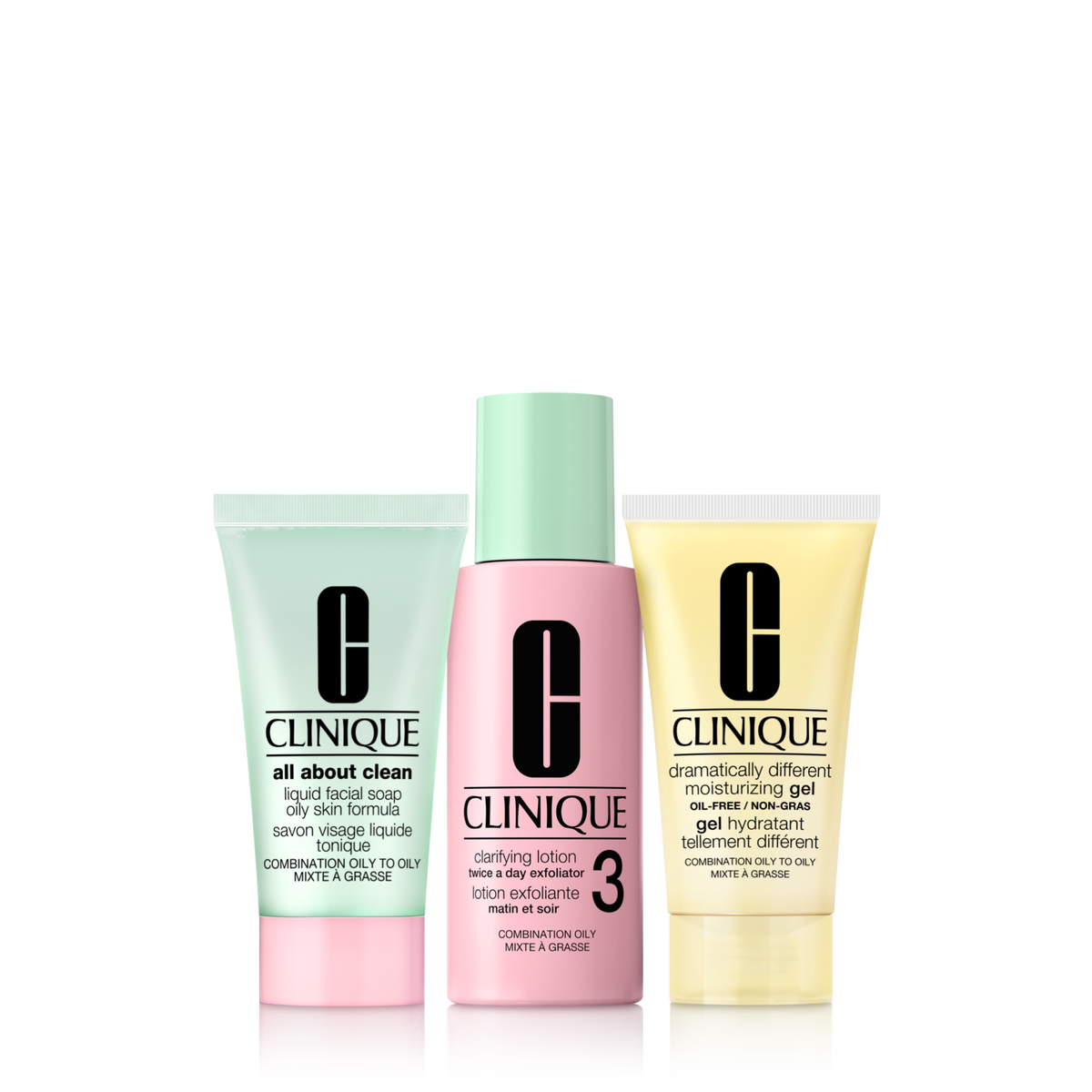 Healthy Skin Routine: Mini 3-Step Kit For Combination Oily Skin, 3.0 g, Product Shot