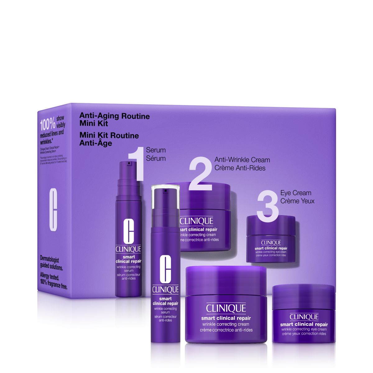 Anti-Aging Routine: Mini Smart Clinical Repair Kit, Product Shot