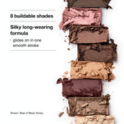 All About Shadow™ Octet Eye Shadow Palette, 8.9 g, The Best of Black Honey, Alt