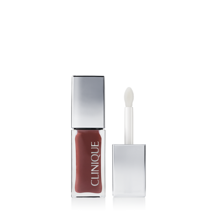 Clinique Pop™ Lip + Cheek Oil in Black Honey, Pink Honey and Nude Honey - Nude Honey