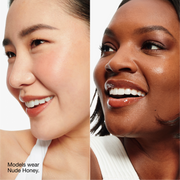Clinique Pop™ Lip + Cheek Oil in Black Honey, Pink Honey and Nude Honey, 7.0 ml, Nude Honey, Model, multiple