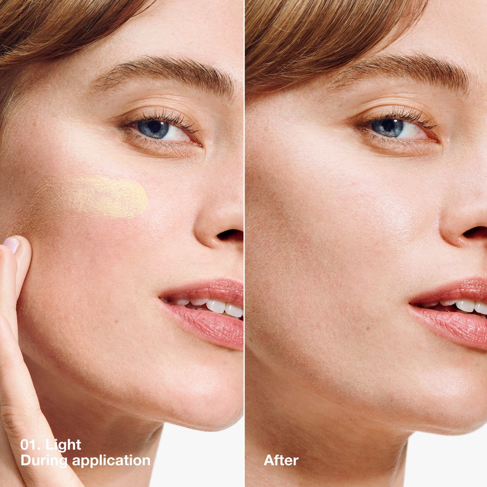 UV Solutions Brightening + Tinted Sunscreen Broad Spectrum SPF 50/PA+++, 40.0 ml, Light, Model, light