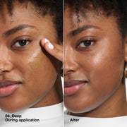 UV Solutions Brightening + Tinted Sunscreen Broad Spectrum SPF 50/PA+++, 40.0 ml, Deep, Model, deep