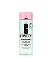 clinique skin step dry soap liquid facial very cleanse clean care