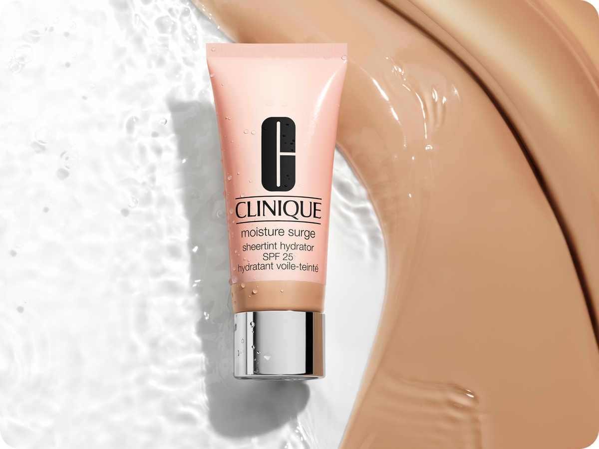 Tinted moisturizer + SPF protection.
