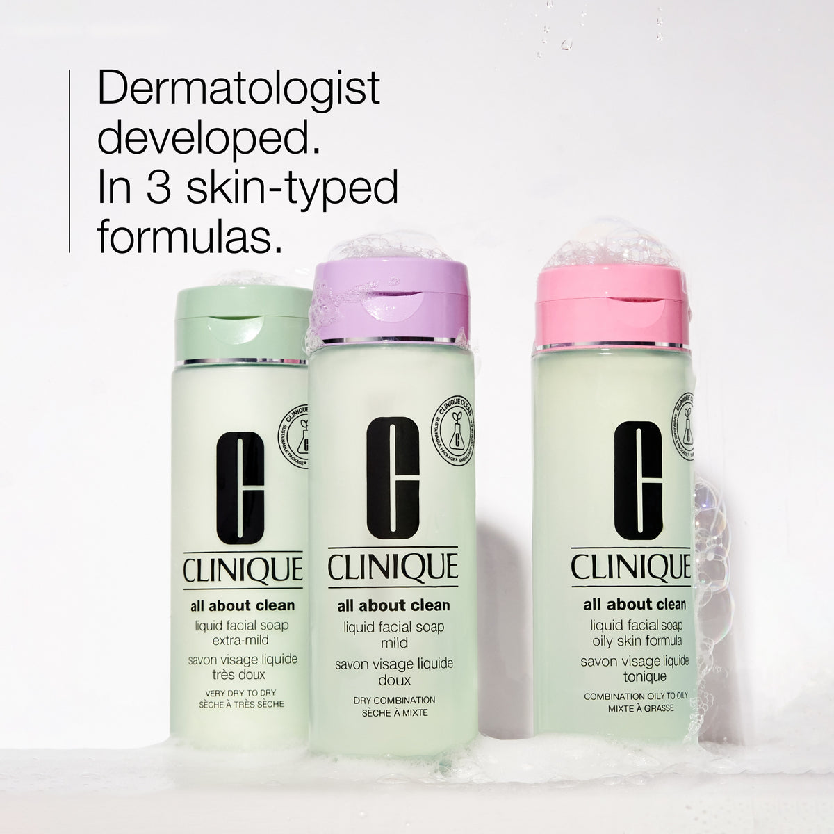 All About Clean™ Liquid Facial Soap Oily Skin Formula for Combination Oily to Oily Skin