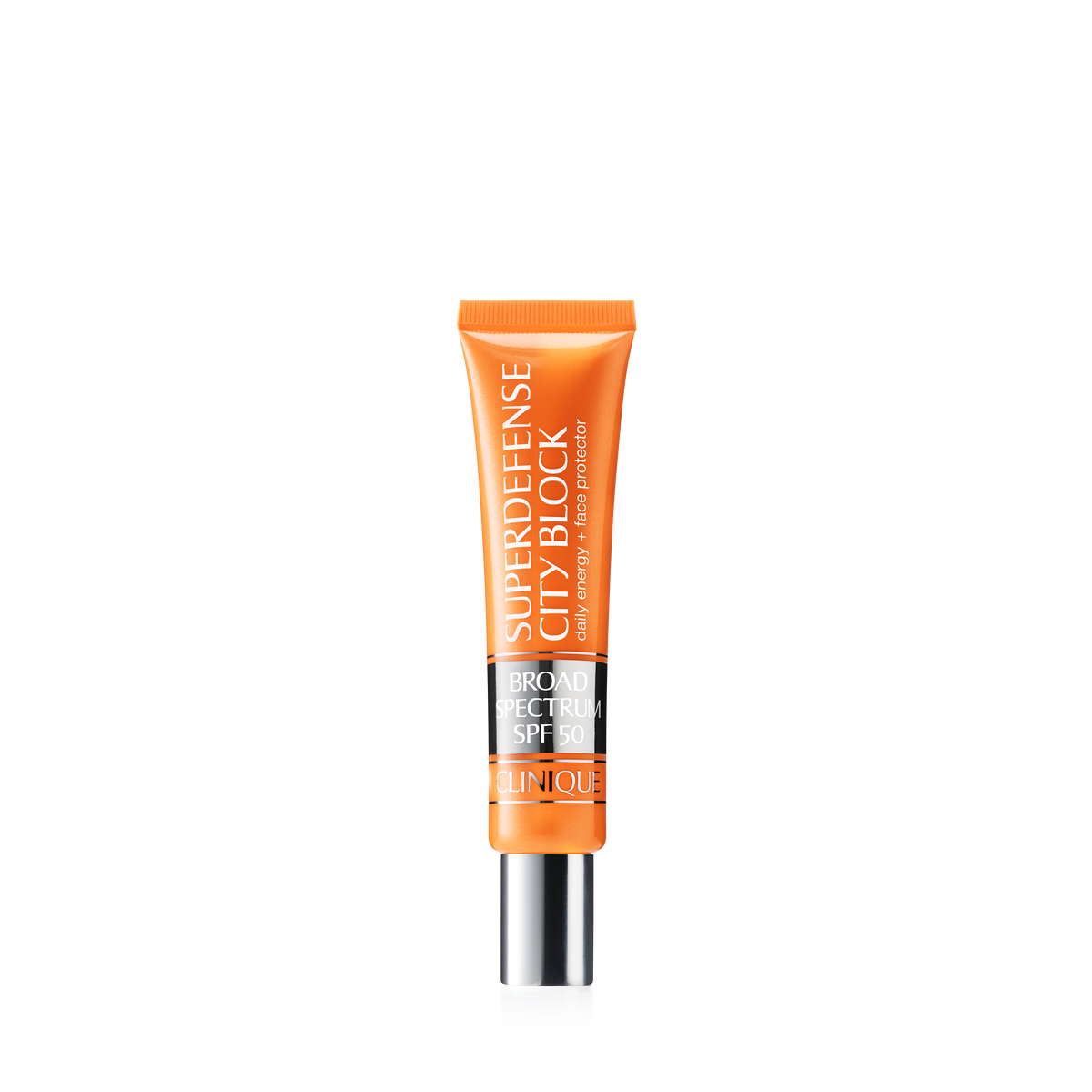 Superdefense™ City Block Broad Spectrum SPF 50 Daily Energy + Face Protector, 40.0 ml, Product Shot