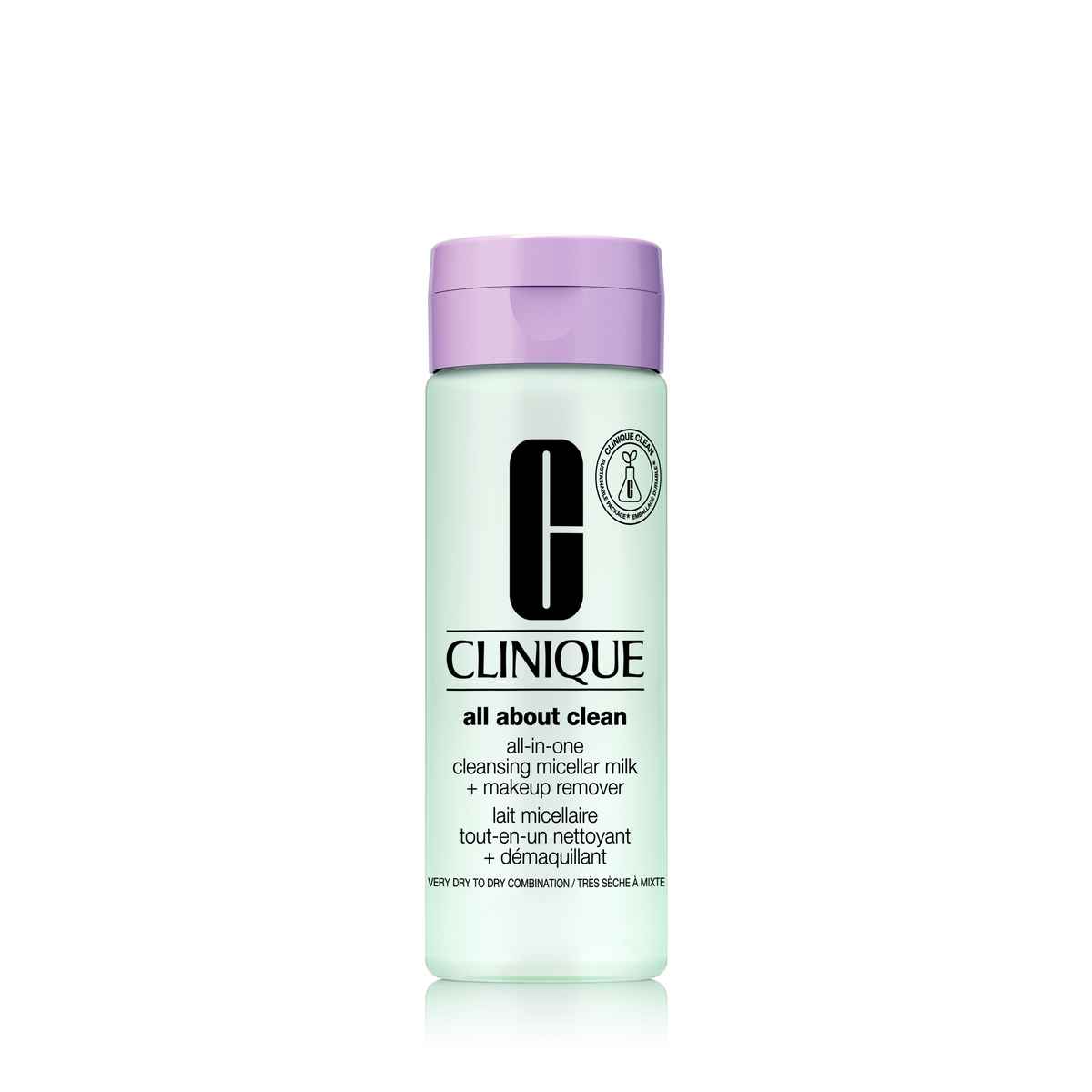 All About Clean™ All-in-One Cleansing Micellar Milk + Makeup Remover, 200.0 ml, Product Shot