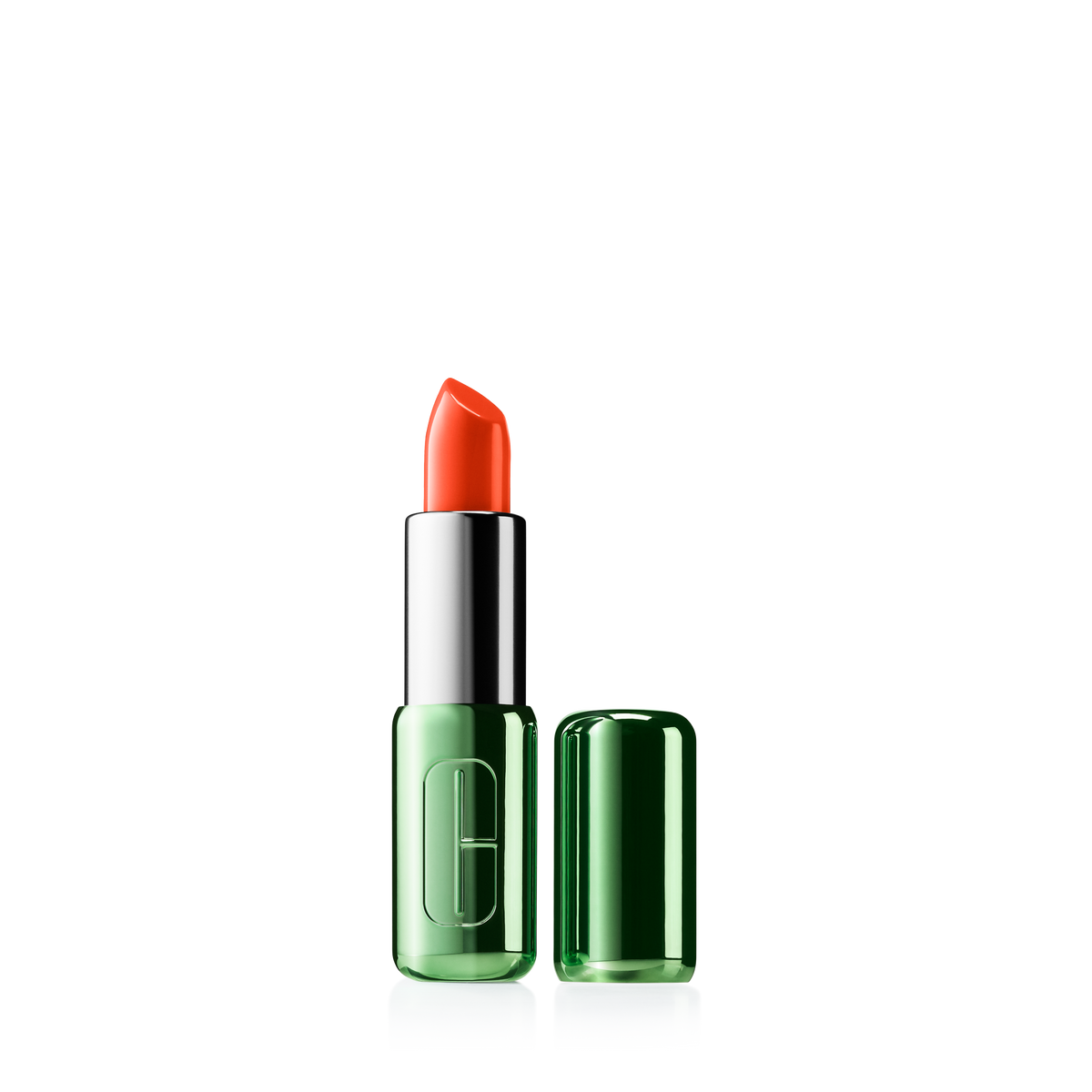 Clinique Pop™ Longwear Lipstick, 3.9 g, Flame Pop, Product Shot