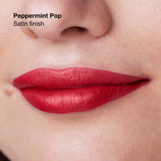 Clinique Pop™ Longwear Lipstick, 3.9 g, Peppermint Pop, Model, light