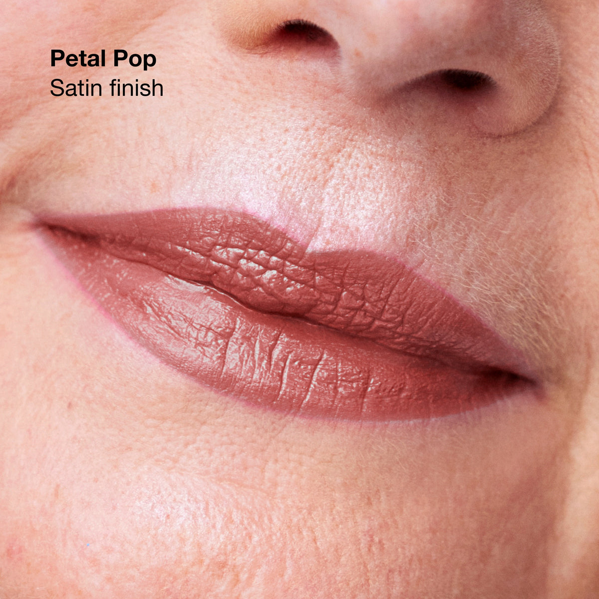 Clinique Pop™ Longwear Lipstick, 3.9 g, Petal Pop Satin, Model, light