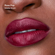 Clinique Pop™ Longwear Lipstick, 3.9 g, Rose Pop, Model, deep
