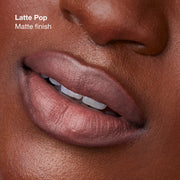 Clinique Pop™ Longwear Lipstick, 3.9 g, Latte Pop, Model, deep