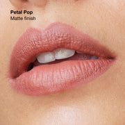Clinique Pop™ Longwear Lipstick, 3.9 g, Petal Pop Matte, Model, medium