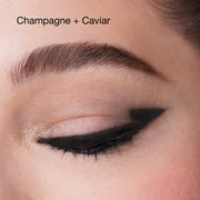 High Impact™ Shadow Play™ Shadow + Definer, 1.9 g, Champagne + Caviar, Model, light