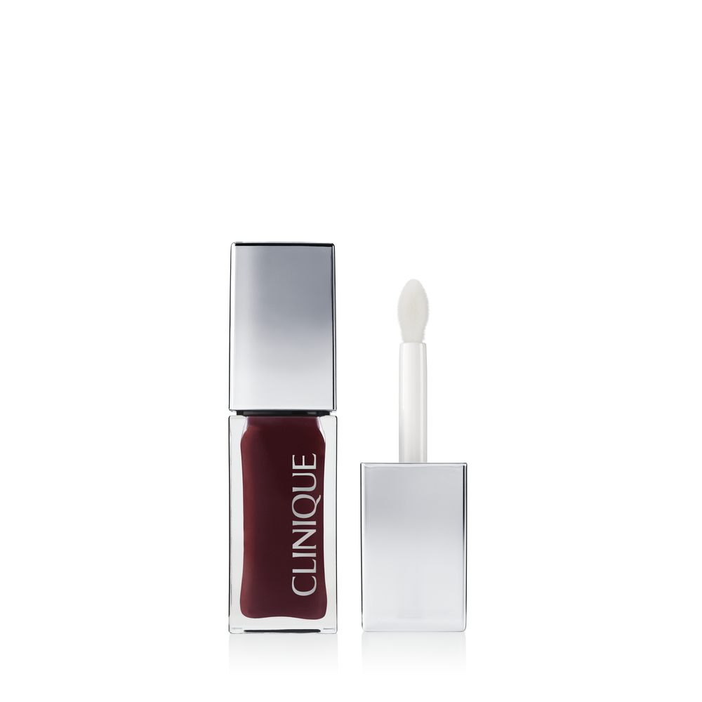 Clinique Pop™ Lip + Cheek Oil in Black Honey, Pink Honey and Nude Honey, 7.0 ml, Black Honey, Product Shot