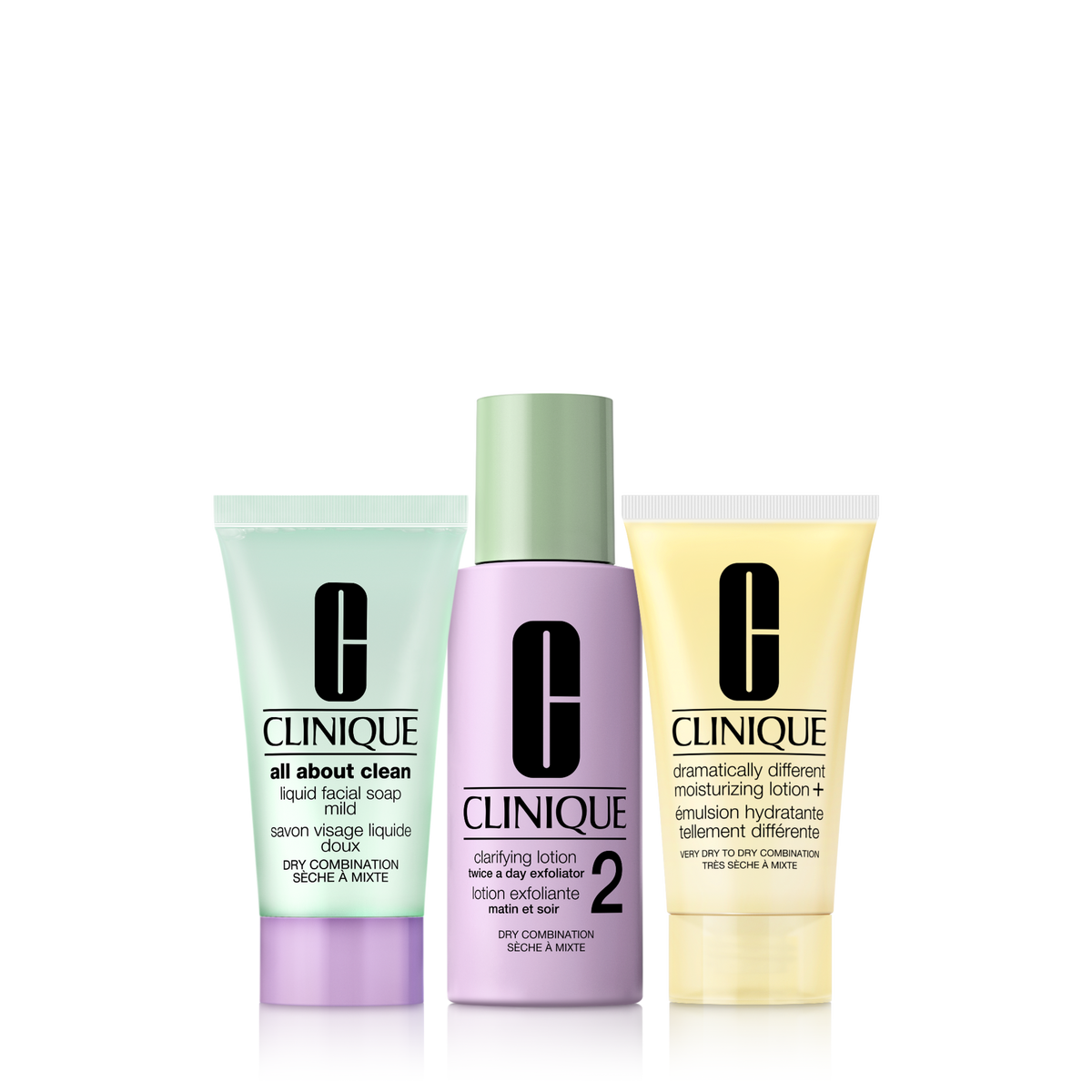 Healthy Skin Routine: Mini 3-Step Kit For Dry Skin, Product Shot