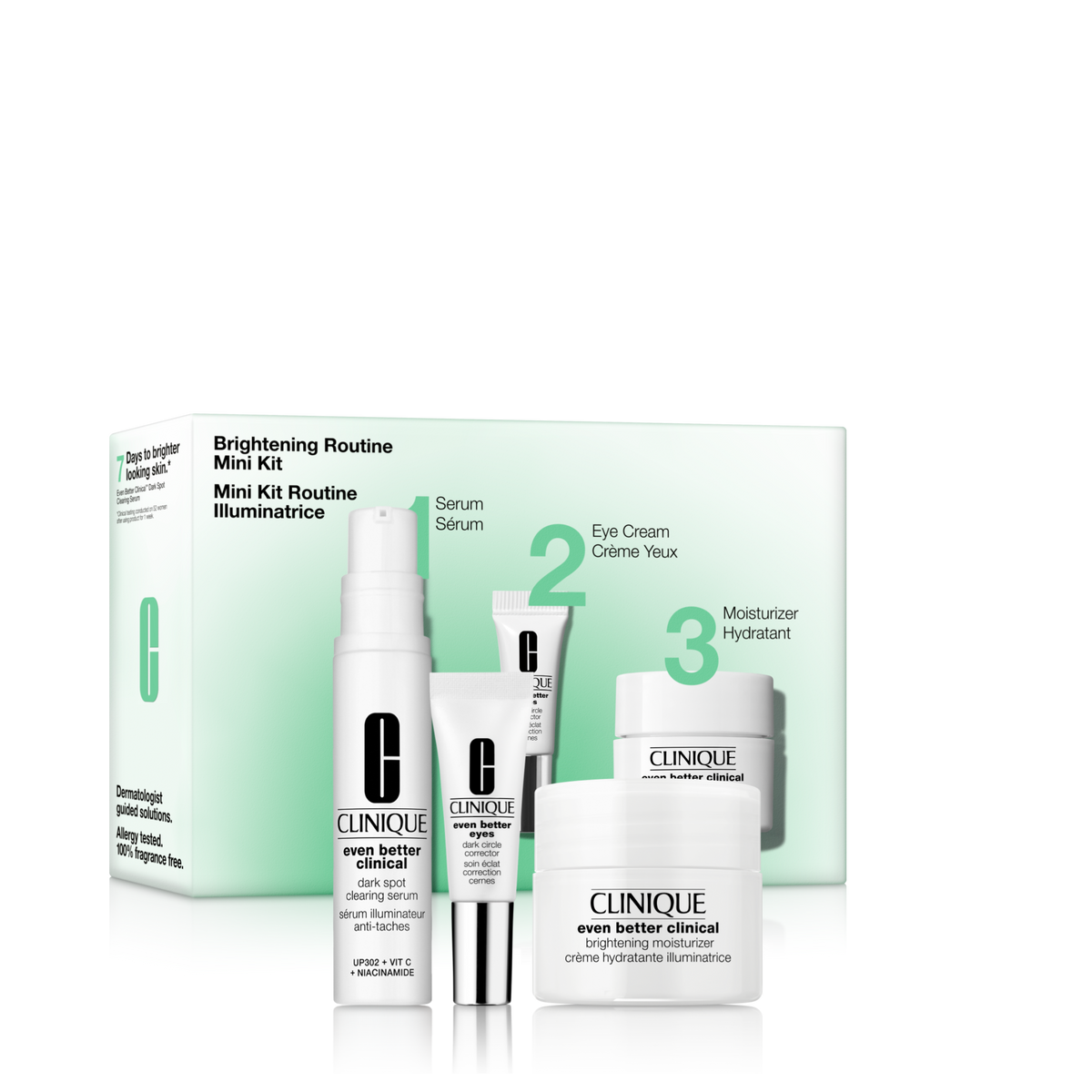 Brightening Routine: Mini Even Better Skincare Kit, Product Shot
