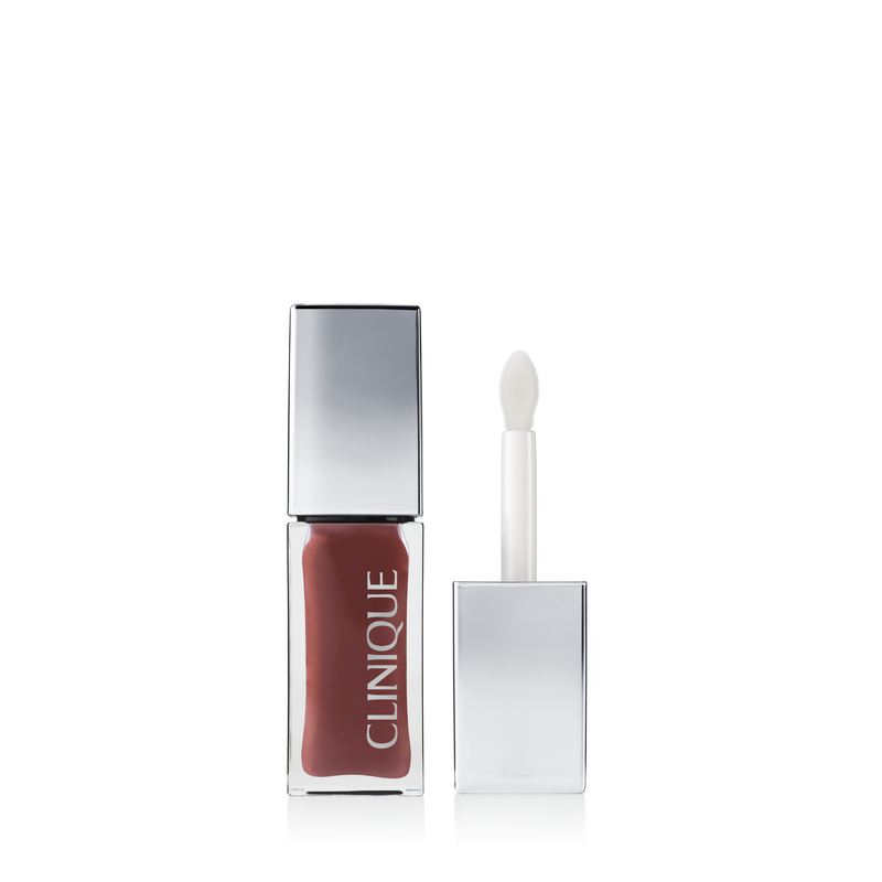 Clinique Pop™ Lip + Cheek Oil in Black Honey, Pink Honey and Nude Honey - Nude Honey
