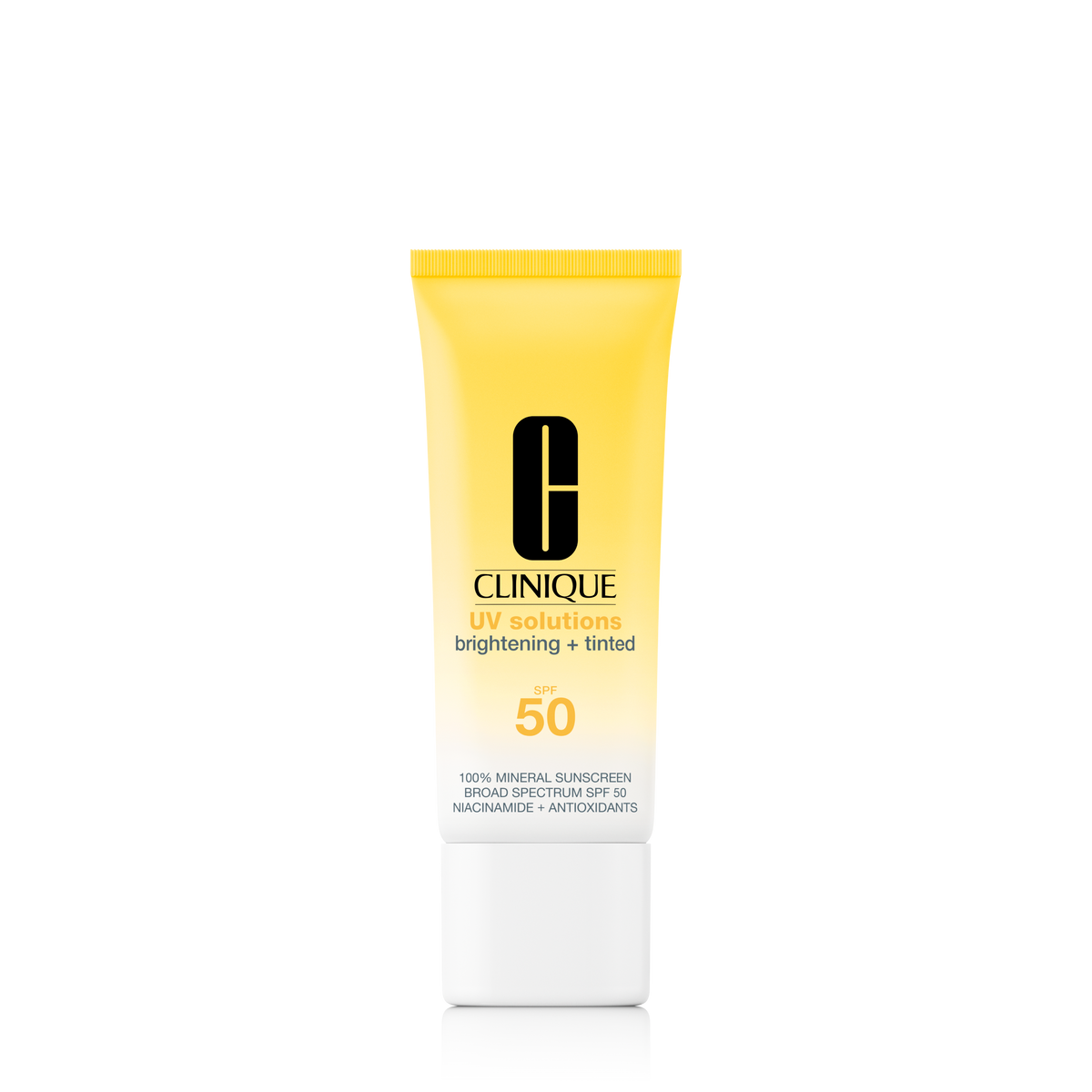 UV Solutions Brightening + Tinted Sunscreen Broad Spectrum SPF 50/PA+++, 40.0 ml, Deep, Product Shot