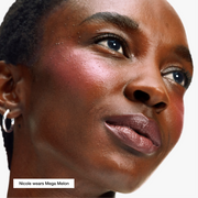 Chubby Stick™ Moisturizing Lip Color Balm, 3.0 g, Mega Melon, Model, deep