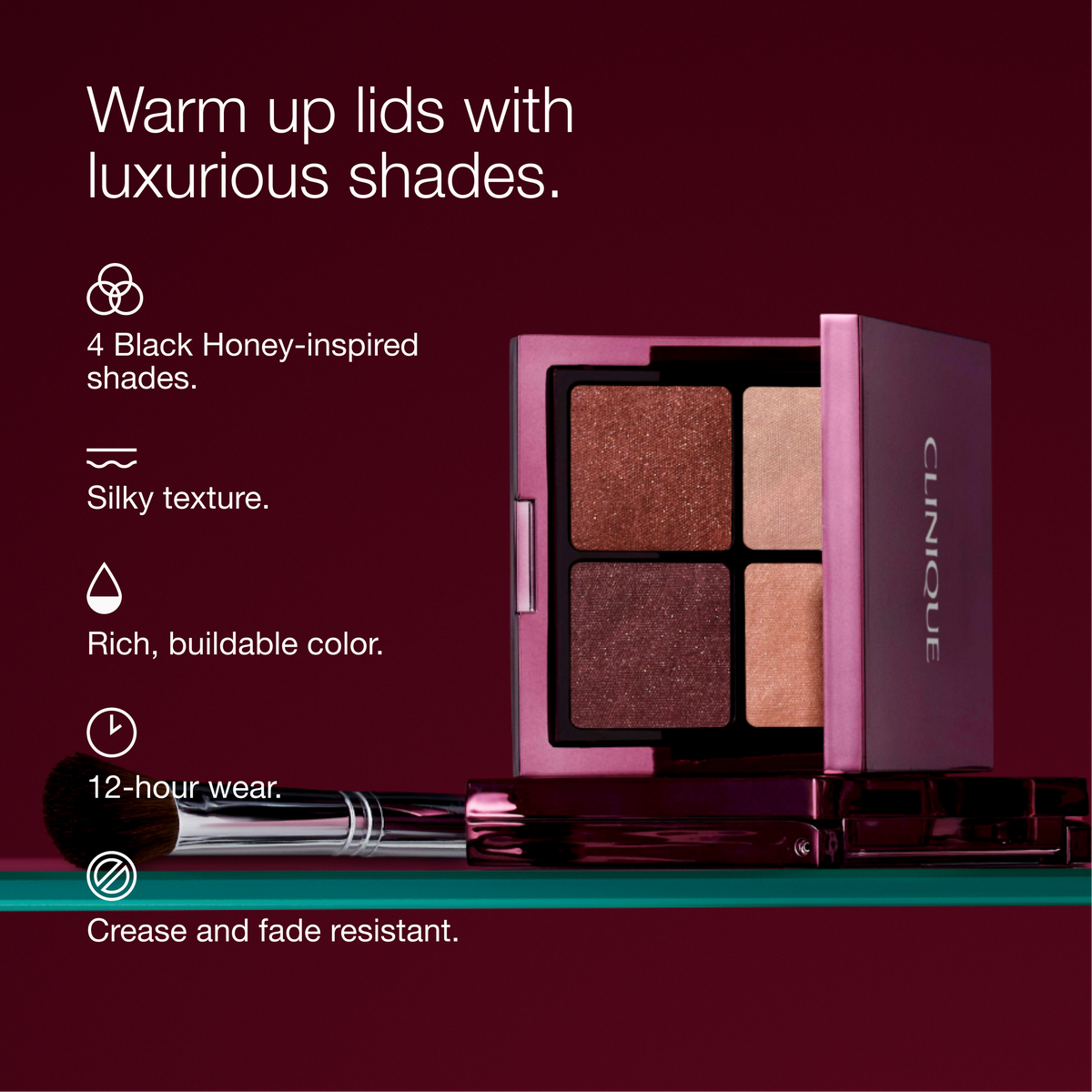All About Shadow™ Limited-Edition Quad, 5.4 g, Black Honey, Alt