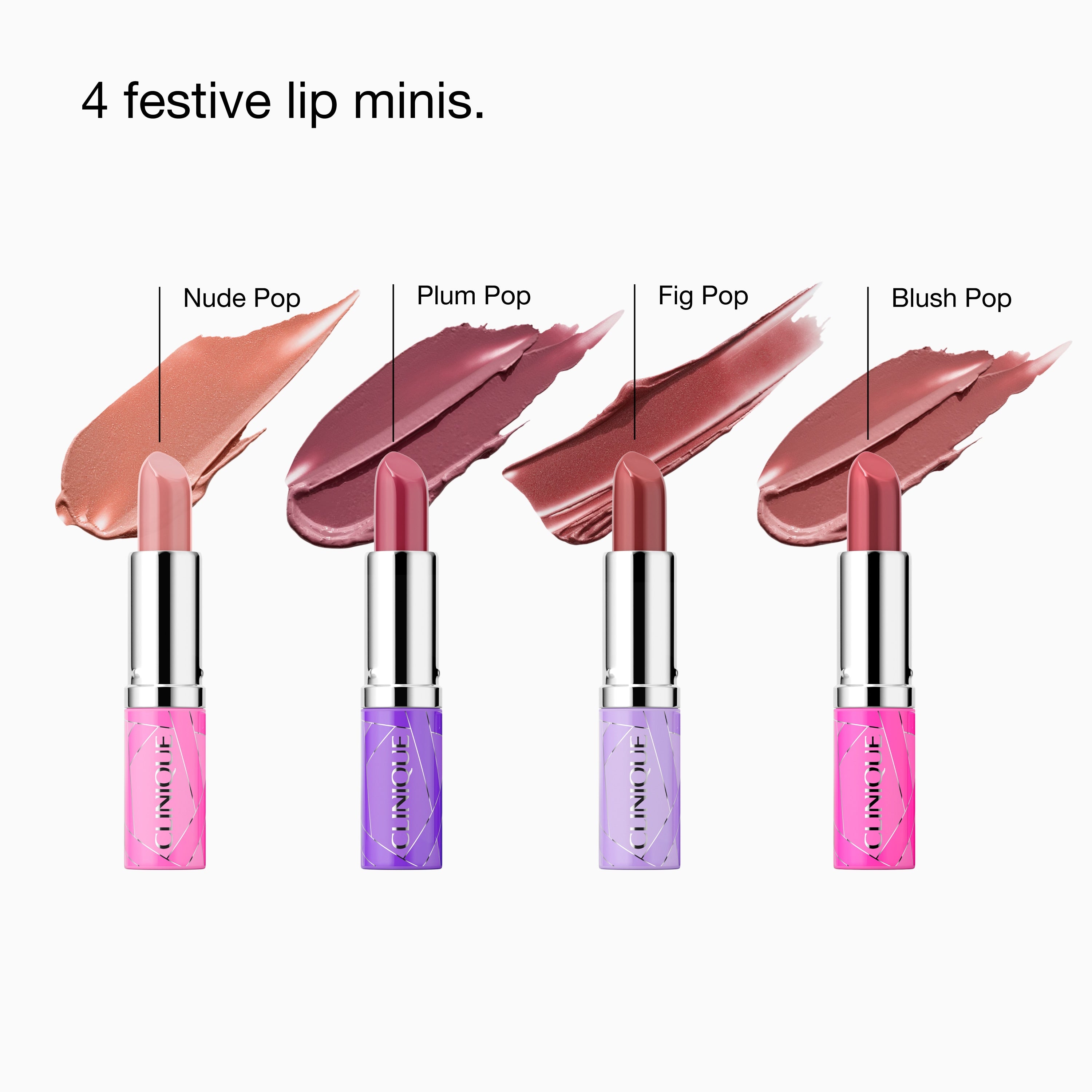 CLINIQUE スウィートキッシーズ Clinique Kisses: Clinique Pop™ Lipstick Gift Set | Clinique