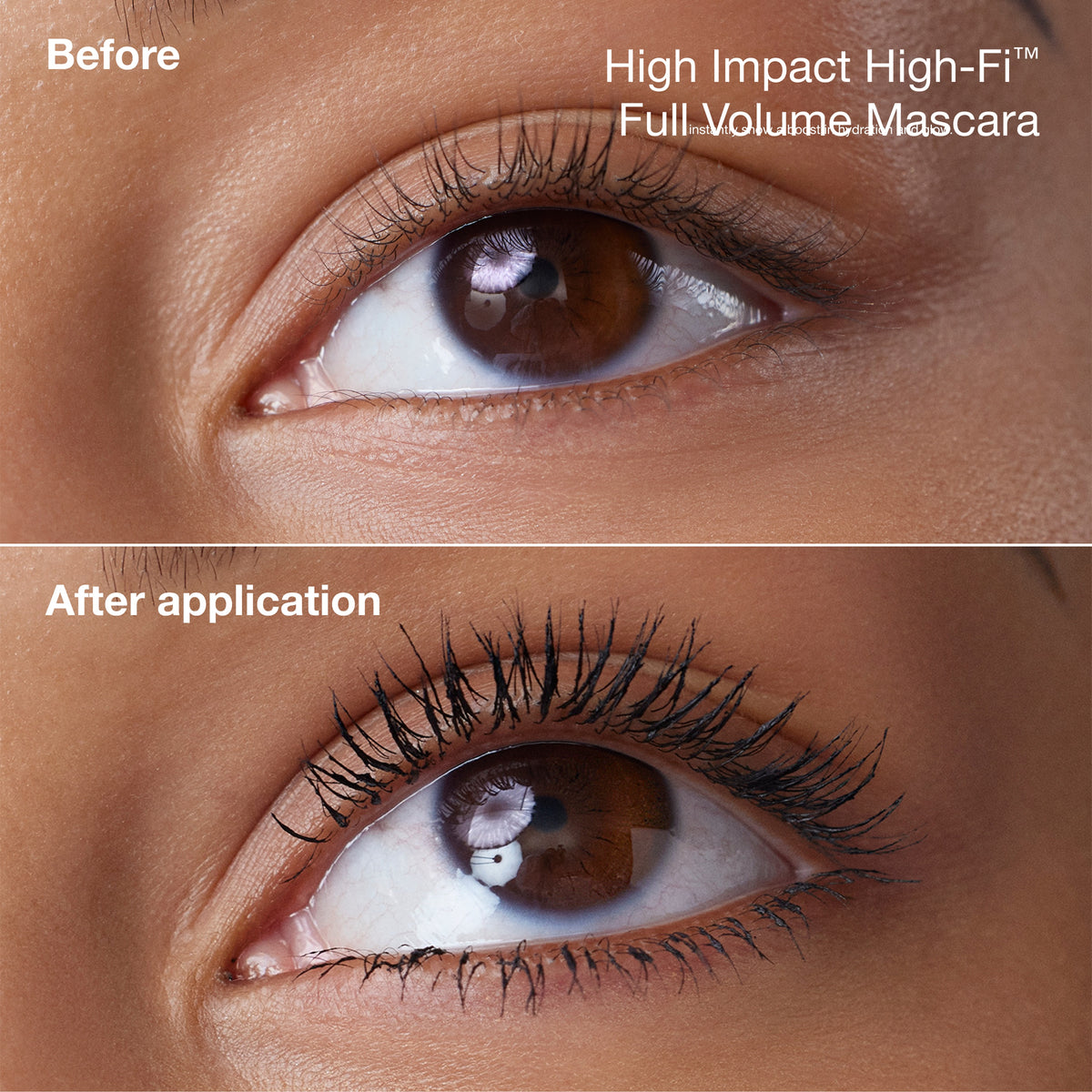 Mascara + Moisturizer Duo, Model, deep
