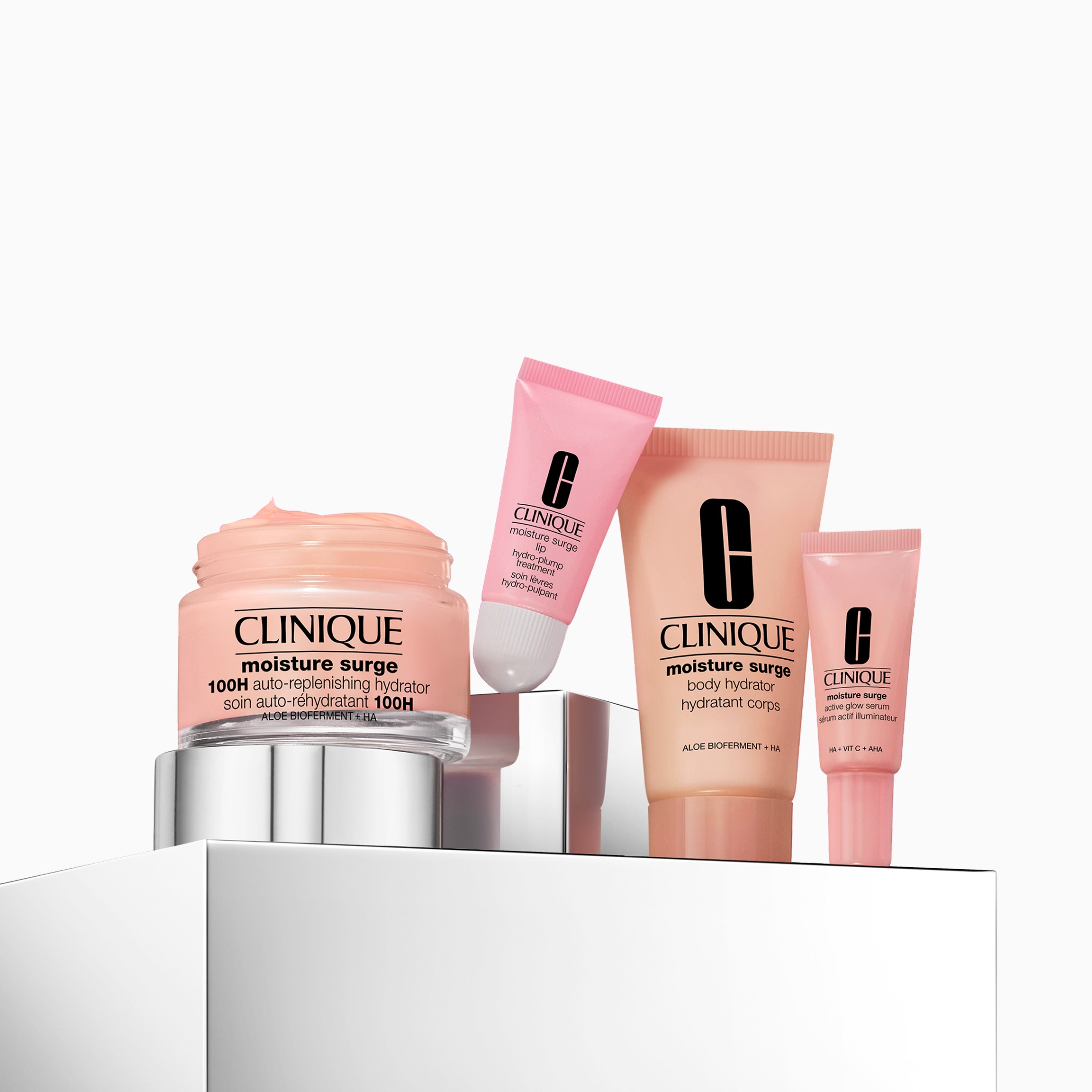 CLINIQUE Moisture Surge ベストセラーセット All-Around Hydration Moisture Surge™ Skincare Set | Clinique