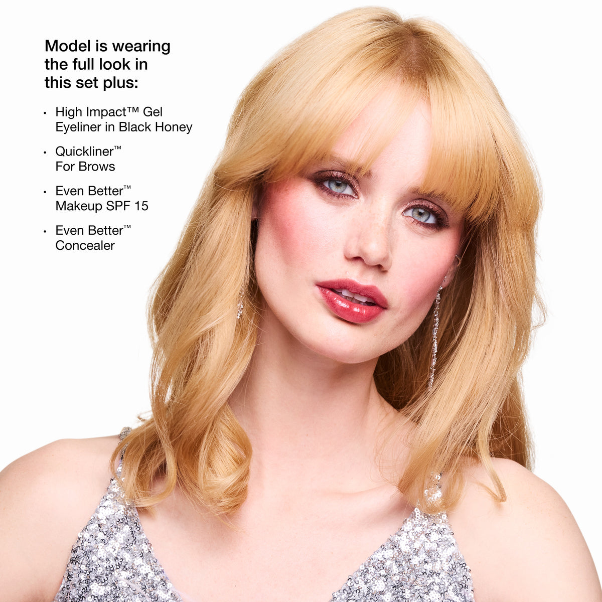 Black Honey Wardrobe Makeup Set, Model, light