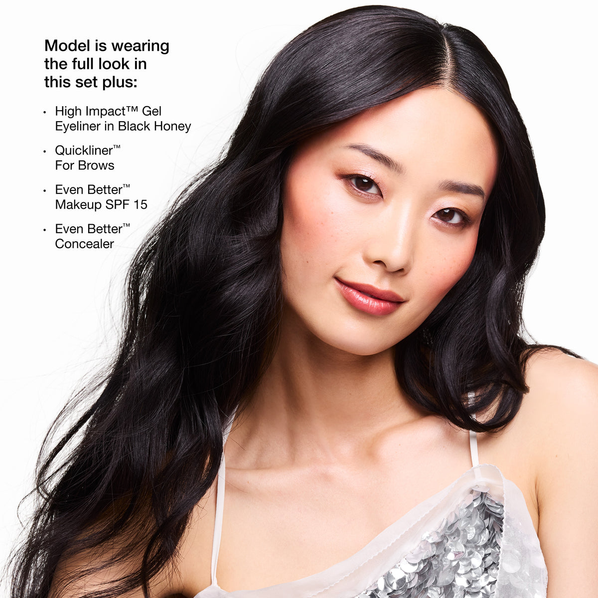 Black Honey Wardrobe Makeup Set, Model, light