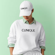 Limited Edition Clinique Sweatshirt in White, Medium, Alt