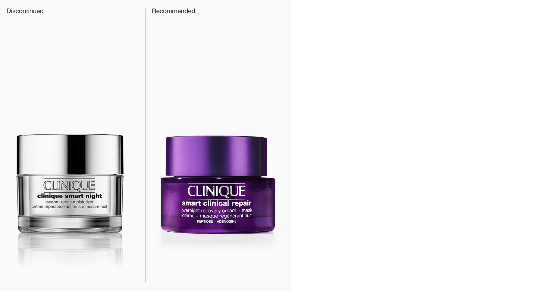 Clinique Smart Night™ Custom-Repair Moisturizer | Discontinued