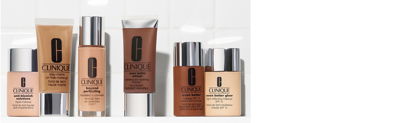 Clinique Foundation Comparison Chart