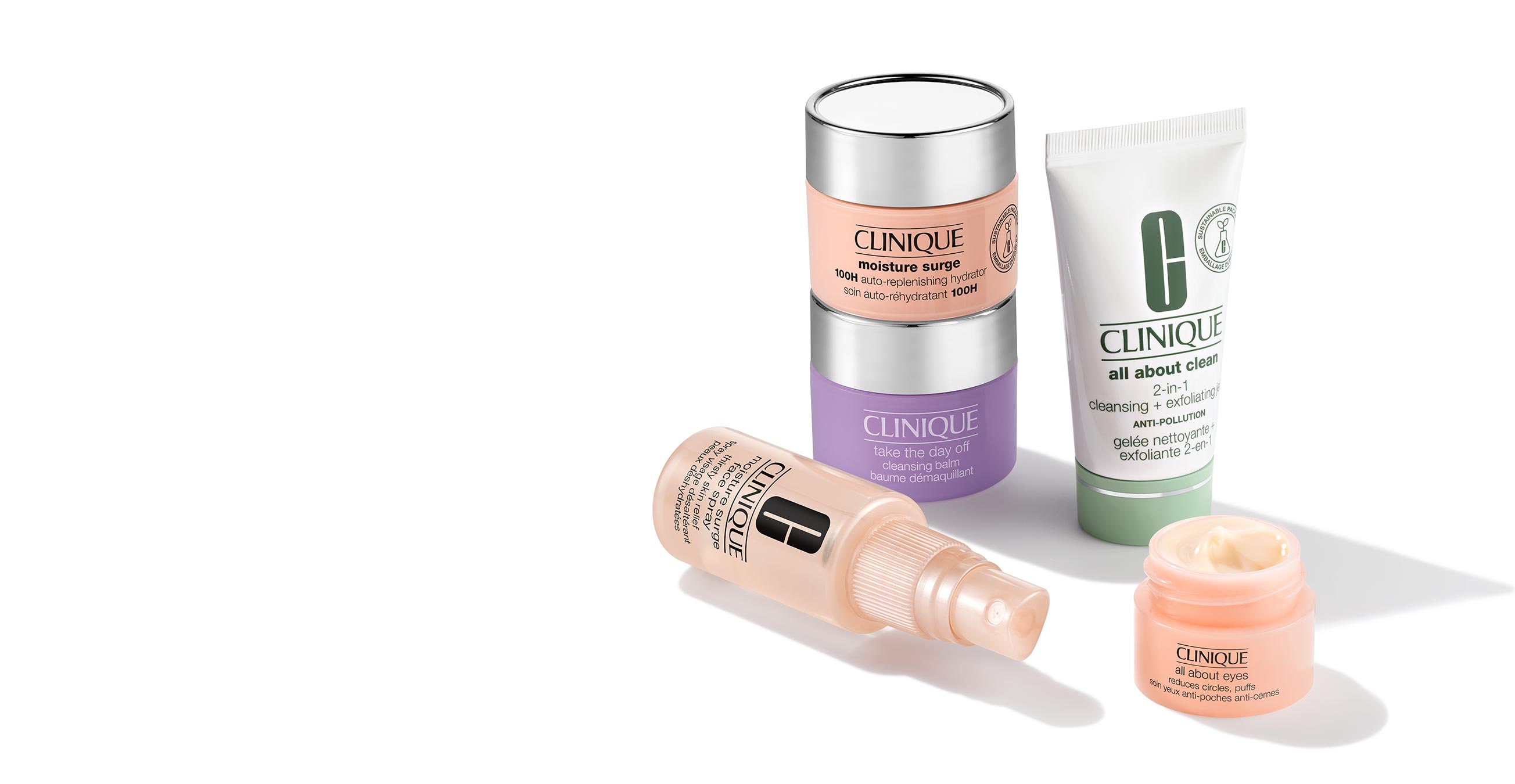 Buff & Glow 5-piece set.
