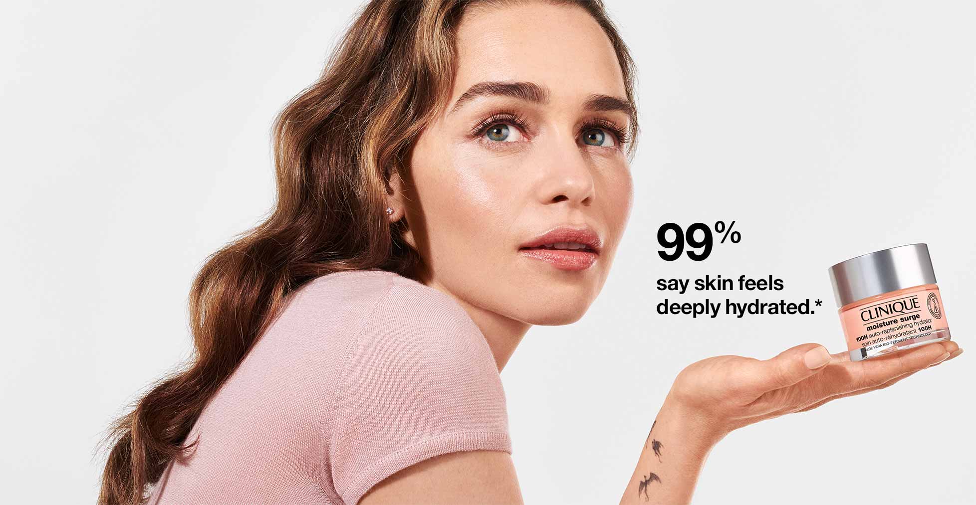 99% say skin feels deeply hydrated.*
