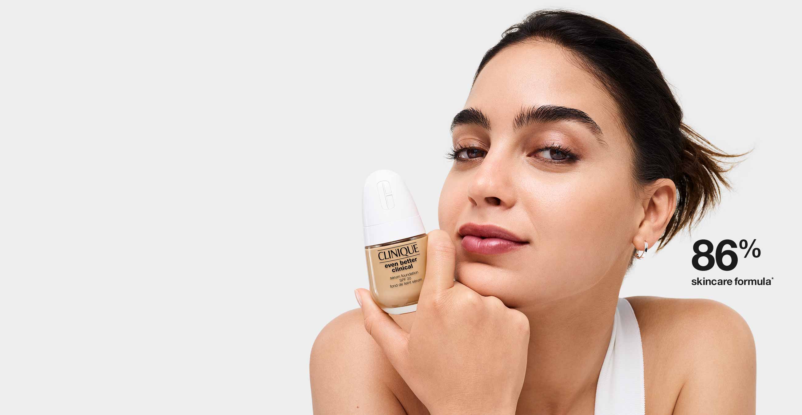 86% skincare formula*