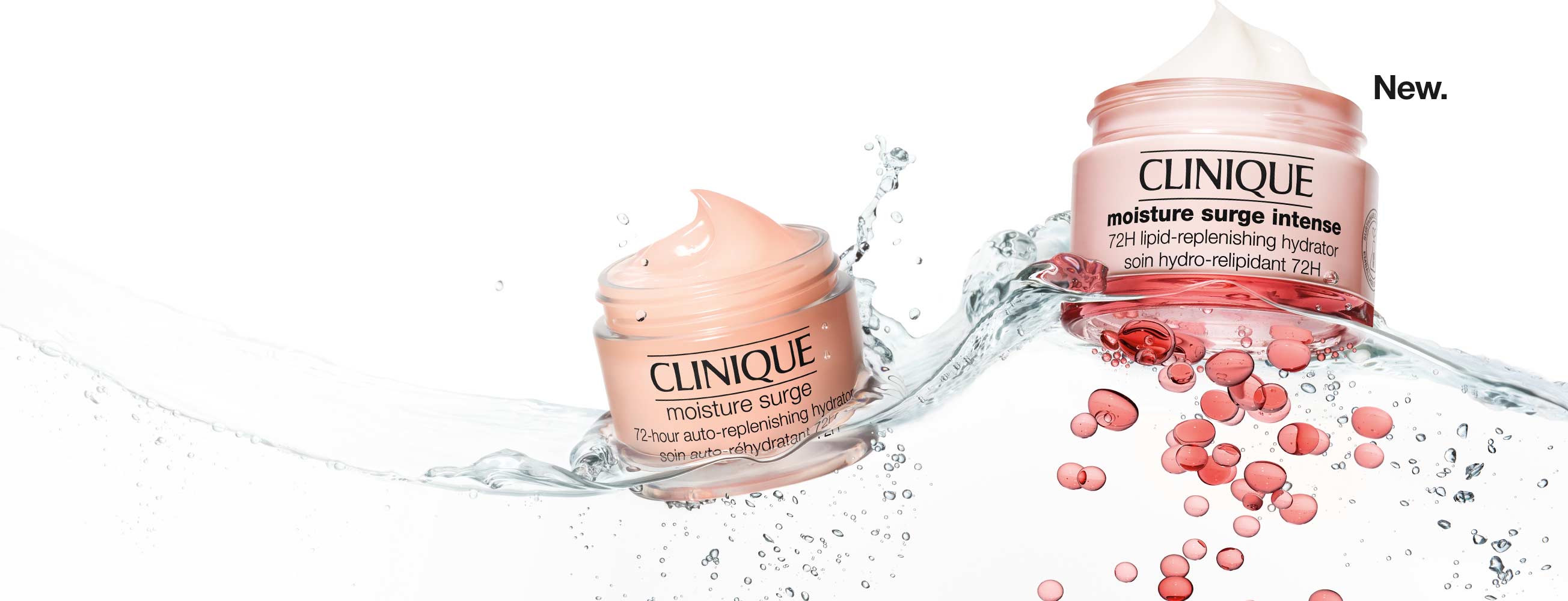 Dewy and glowing.
