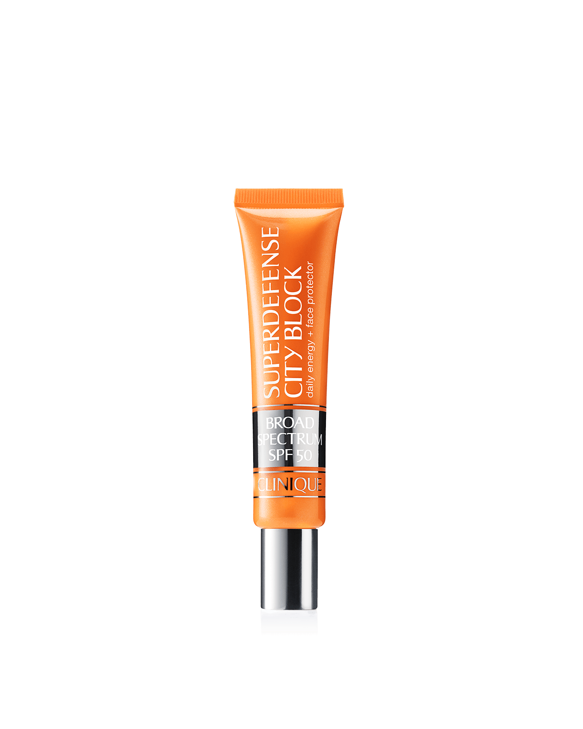 Superdefense™ City Block Broad Spectrum SPF 50 Daily Energy + Face Protector