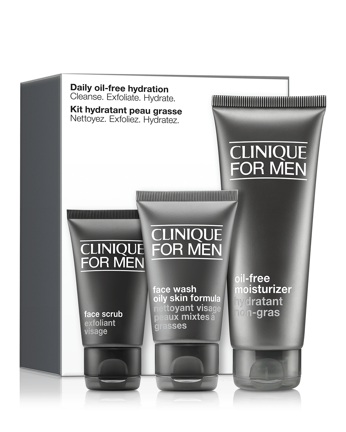 Daily Oil-Free Hydration Skincare Set for Men