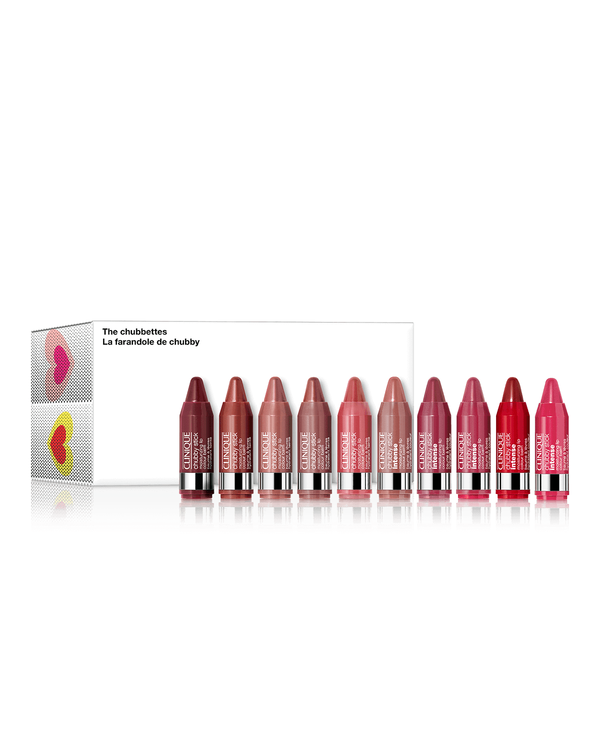 The Chubbettes Lip Color Balm Set