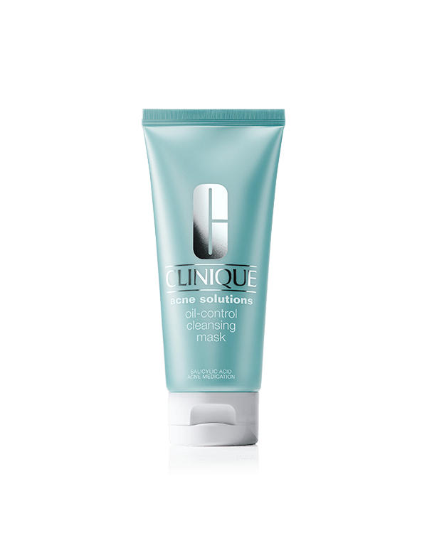 Acne Solutions™ Oil-Control Cleansing Mask, Soothing, natural clay-based mask helps heal and prevent breakouts.