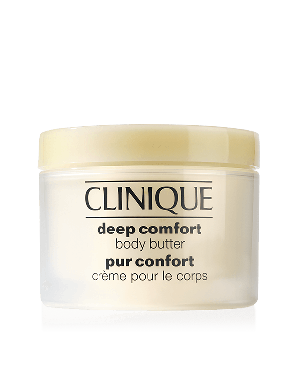 Deep Comfort™ Body Butter, Rich, silky body cream instantly soothes dryness with intense moisture. Appropriate for eczema-prone skin.
