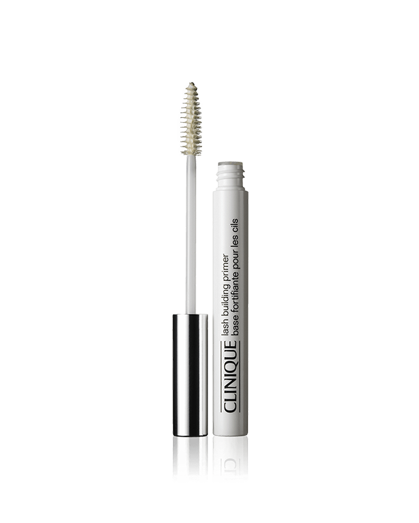 Lash Building Primer, It’s like underwear for lashes. Lashes hold onto mascara better with this underneath—and they look fuller.