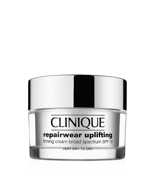 Repairwear&amp;trade; Uplifting Firming Cream Broad Spectrum SPF 15, Firming cream for face and neck protects with SPF.